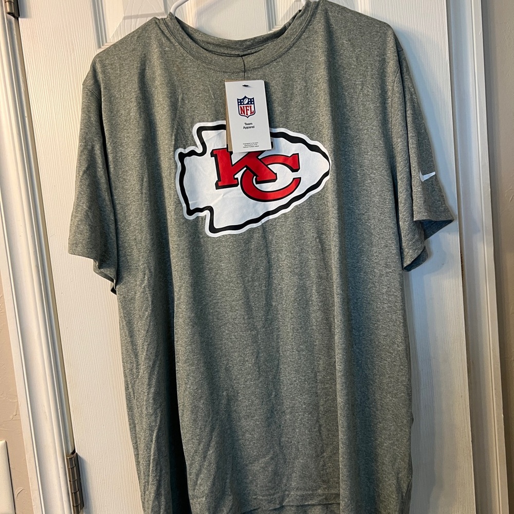 Nike Gray Kansas City Chiefs T-Shirt